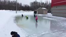 Nature's Skating rink